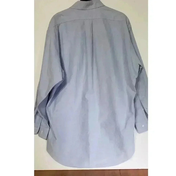 Vintage Ralph Lauren button up shirt mens size‎ 16-32 100% cotton light blue - Picture 4 of 5